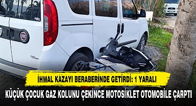 İhmal Kazayı Beraberinde Getirdi: 1 Yaralı
