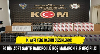 İki Ayrı Yere Baskın Düzenlendi