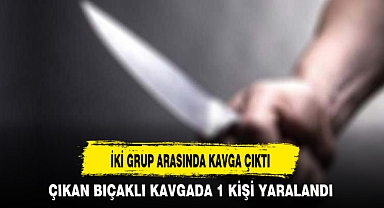 İKİ GRUP ARASINDA KAVGA ÇIKTI