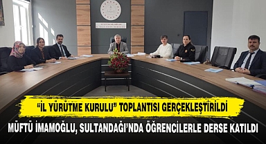 “İl Yürütme Kurulu” Toplantısı Gerçekleştirildi