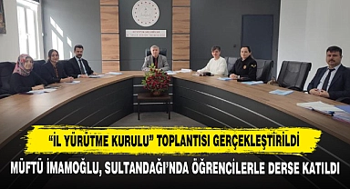 “İl Yürütme Kurulu” Toplantısı Gerçekleştirildi
