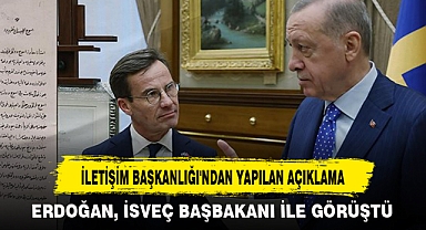 İLETİŞİM BAŞKANLIĞI'NDAN YAPILAN AÇIKLAMA