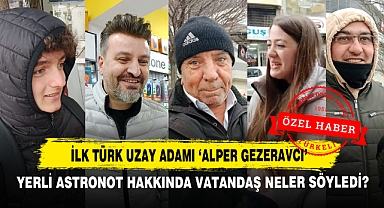 İlk Türk Uzay Adamı 'Alper Gezeravcı'