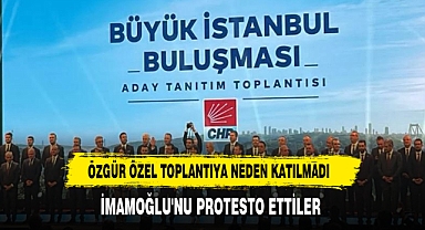 İMAMOĞLU'NU PROTESTO ETTİLER