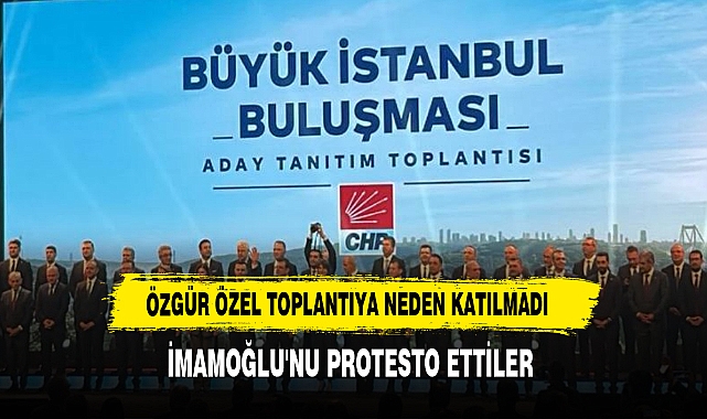 İMAMOĞLU'NU PROTESTO ETTİLER