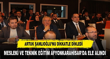 İŞ İNSANI ARTUK BAKAN YARDIMCISI ŞAMLIOĞLU'NU YALNIZ BIRAKMADI
