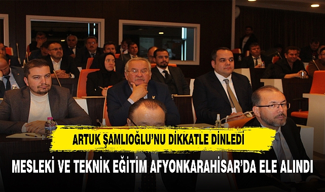 İŞ İNSANI ARTUK BAKAN YARDIMCISI ŞAMLIOĞLU'NU YALNIZ BIRAKMADI