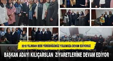 İSCEHİSAR BELEDİYE BAŞKAN ADAYI SEYHAN KILIÇASLAN ZİYARETLERİNE DEVAM EDİYOR