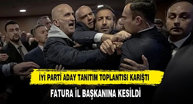 İYİ Parti aday tanıtım toplantısı karıştı, il başkanı görevden alındı