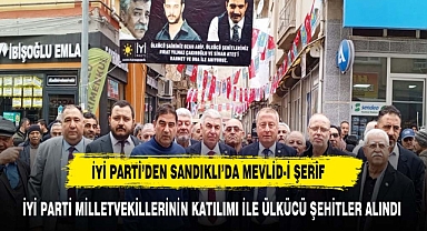 İYİ PARTİ'DEN ÜLKÜCÜ ŞEHİTLER ANISINA MEVLİD-İ ŞERİF