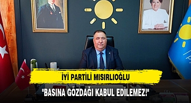 İYİ Partili Mısırlıoğlu Gazetecilere Yapılan Saldırıyı Kınadı