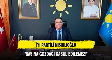 İYİ Partili Mısırlıoğlu Gazetecilere Yapılan Saldırıyı Kınadı
