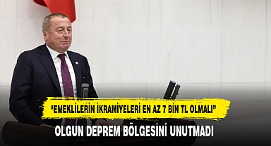 İYİ Partili Olgun: Emeklilerin ikramiyeleri en az 7 bin TL olmalı