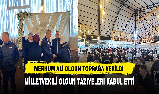 İYİ Partili Olgun Taziyeleri Kabul Etti