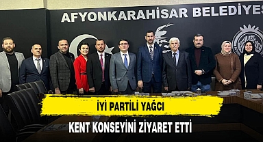 İYİ Partili Yağcı Kent Konseyini Ziyaret Etti