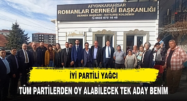 İYİ Partili Yağcı Saha Çalışmalarını Sürdürüyor