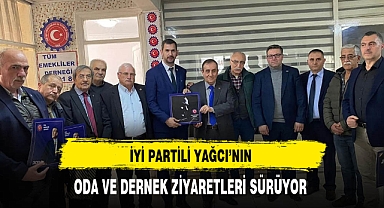 İYİ Partili Yağcı Sahada