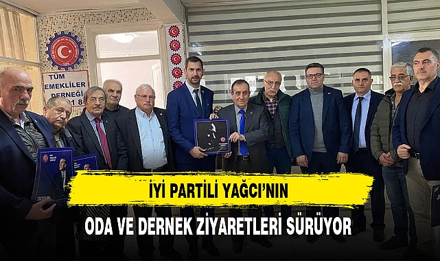 İYİ Partili Yağcı Sahada