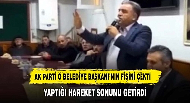 Jandarma komutanına küfreden belediye başkan adayının ipi çekildi