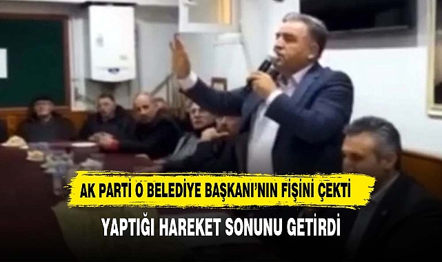 Jandarma komutanına küfreden belediye başkan adayının ipi çekildi