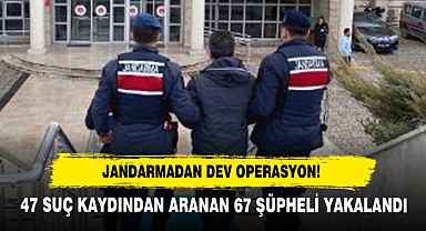 Jandarmadan Dev Operasyon!
