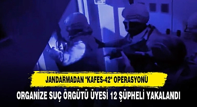 Jandarmadan "Kafes-42" Operasyonu
