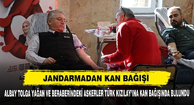 Jandarmadan Kan Bağışı