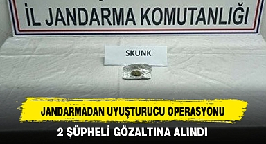 JANDARMADAN UYUŞTURUCU OPERASYONU