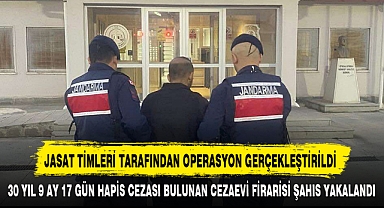 JASAT TİMLERİ TARAFINDAN OPERASYON GERÇEKLEŞTİRİLDİ