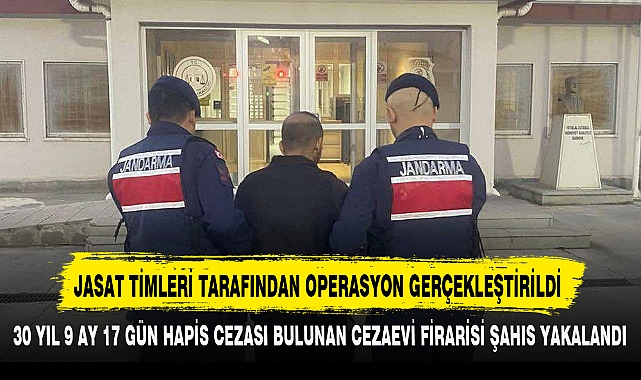 JASAT TİMLERİ TARAFINDAN OPERASYON GERÇEKLEŞTİRİLDİ