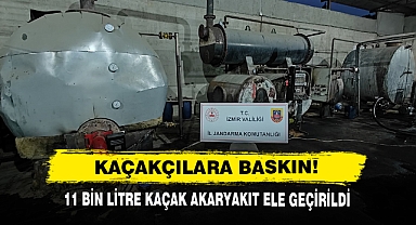 Kaçakçılara Baskın! 11 Bin Litre Kaçak Akaryakıt Ele Geçirildi