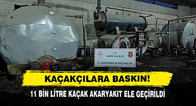 Kaçakçılara Baskın! 11 Bin Litre Kaçak Akaryakıt Ele Geçirildi