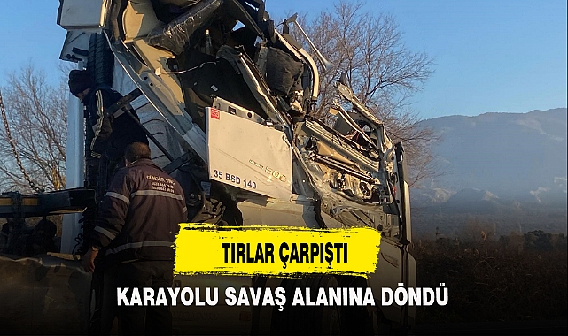 KARAYOLU SAVAŞ ALANINA DÖNDÜ