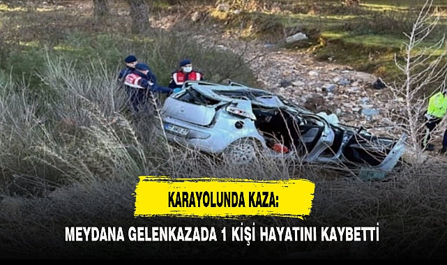 KARAYOLUNDA KAZA: