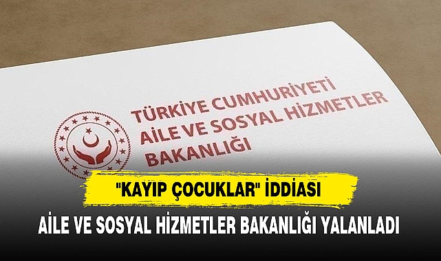 "Kayıp Çocuklar" İddiası