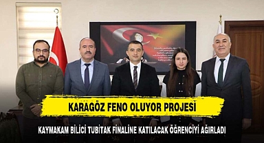KAYMAKAM BİLİCİ TUBİTAK YARIŞMASINA KATILACAK AFYONLU ÖĞRENCİYİ KABUL ETTİ