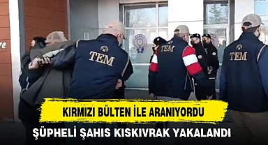 KIRMIZI BÜLTEN İLE ARANIYORDU