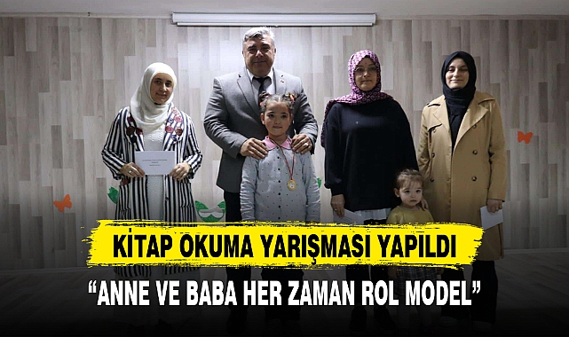 KİTAP OKUMA YARIŞMASI YAPILDI