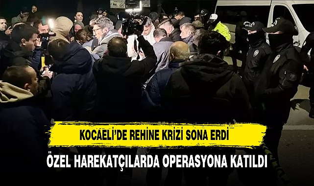 Kocaeli'deki fabrikada rehin alınan 7 işçi kurtarıldı