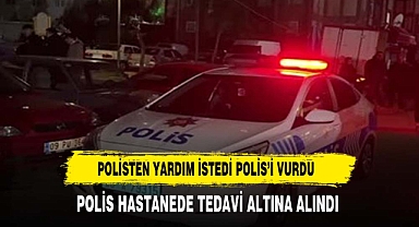 'Kocam dövüyor' diye polisten yardım istedi!