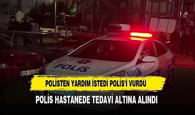 'Kocam dövüyor' diye polisten yardım istedi!