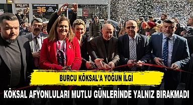 KÖKSAL AFYONLULARI MUTLU GÜNLERİNDE YALNIZ BIRAKMADI