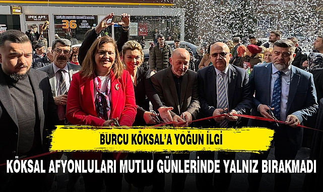 KÖKSAL AFYONLULARI MUTLU GÜNLERİNDE YALNIZ BIRAKMADI
