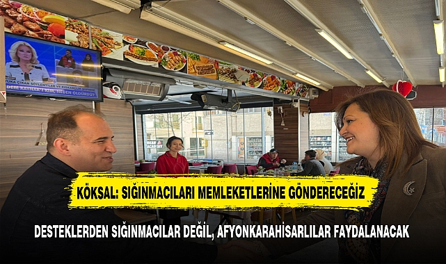 KÖKSAL'DAN SADIKBEY’E SALÇA FABRİKASI, TERMAL SERA VE SİNYALİZASYON SÖZÜ