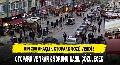 KÜÇÜKKURT'TAN BİN 200 ARAÇLIK OTOPARK SÖZÜ !!