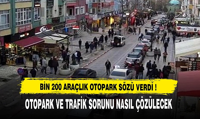 KÜÇÜKKURT'TAN BİN 200 ARAÇLIK OTOPARK SÖZÜ !!