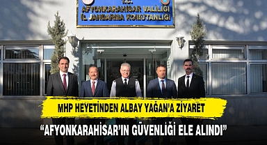 KÜÇÜKKURT'TAN İL JANDARMA KOMUTANINA ZİYARET
