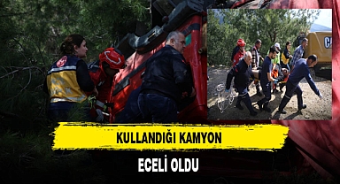 Kullandığı Kamyon Eceli Oldu