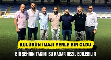 KULÜBÜN İMAJI YERLE BİR OLDU