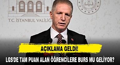 LGS'DE TAM PUAN ALAN ÖĞRENCİLERE BURS MU GELİYOR?